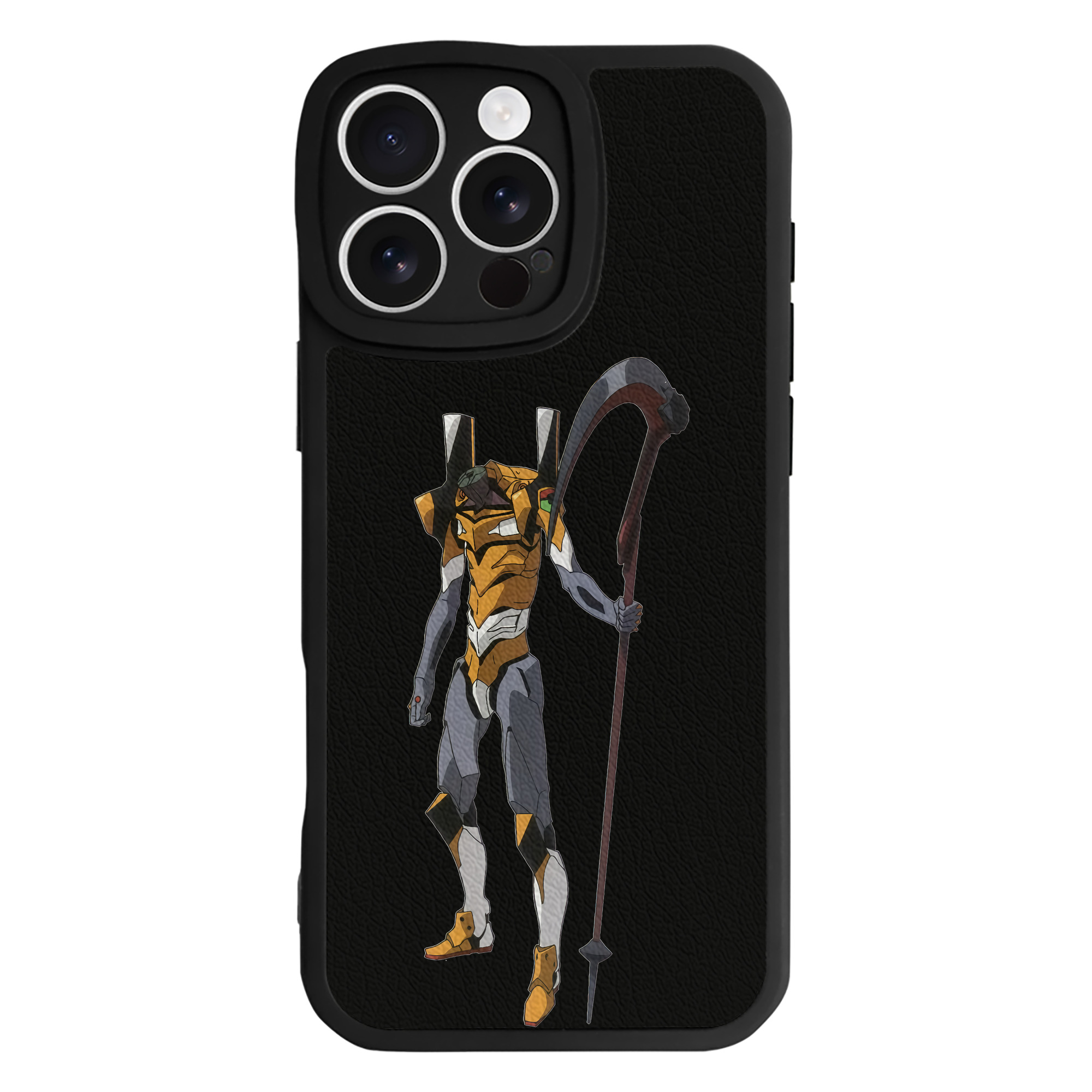 （画像用） EVA 新世紀エヴァンゲリオン 【iPhone 16シリーズ対応】シリコンスマホケース（レザー調） 材質：シリコン